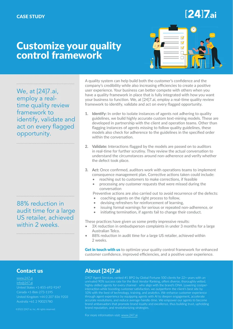 Quality Control Framework Customization Guide