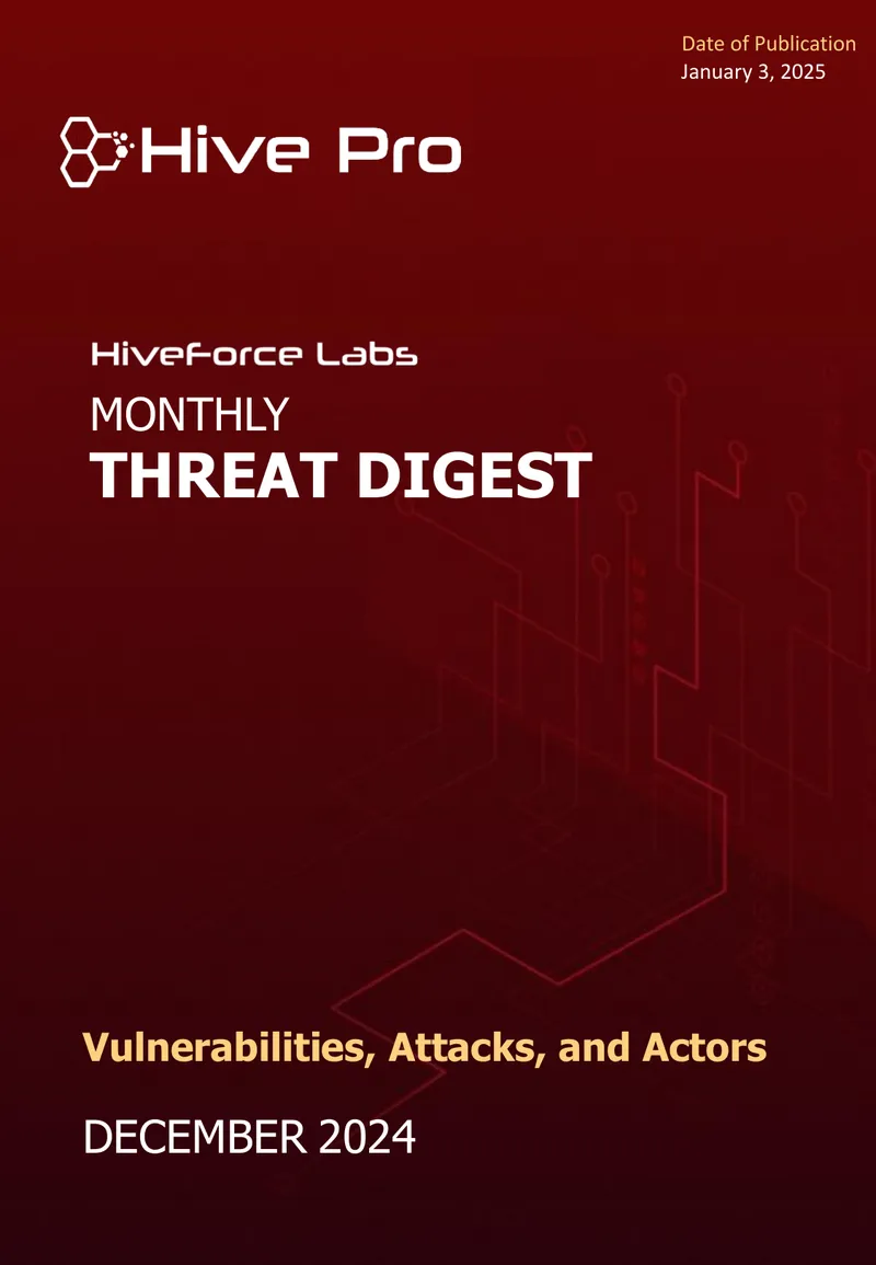 Monthly Threat Digest for December 2024