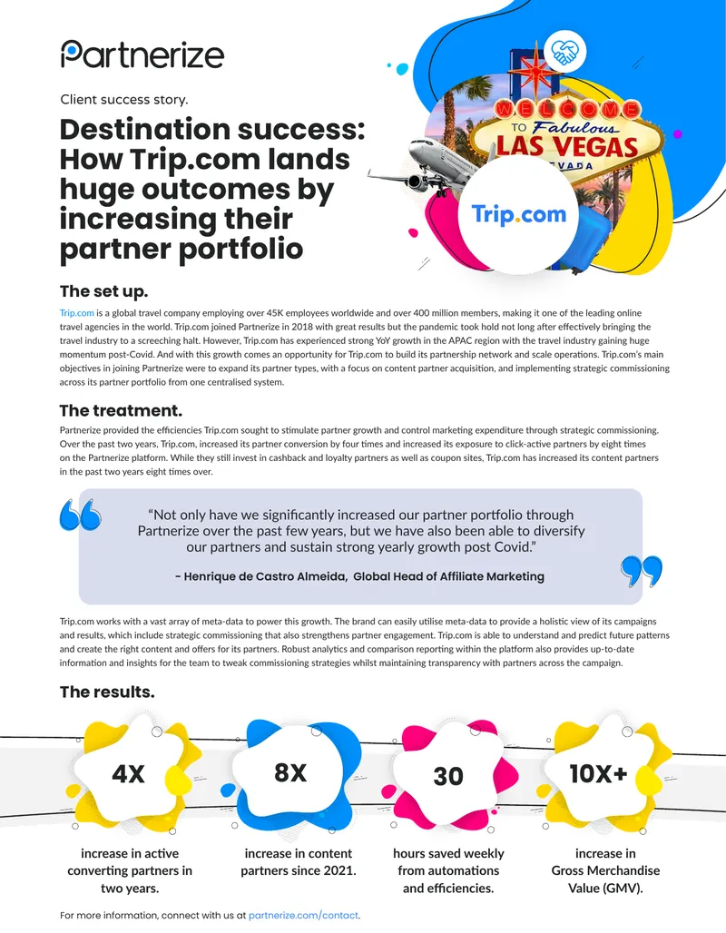 Trip.com Partnership Growth Case Study