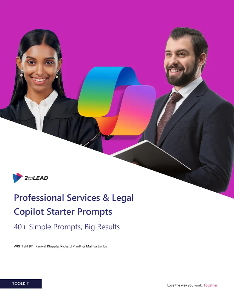 Professional Services and Legal Copilot Starter Prompts