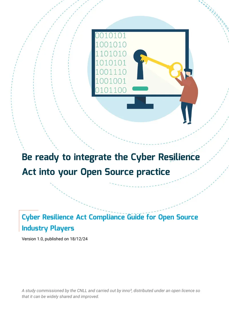 Cyber Resilience Act Compliance Guide for Open Source Industry Players
