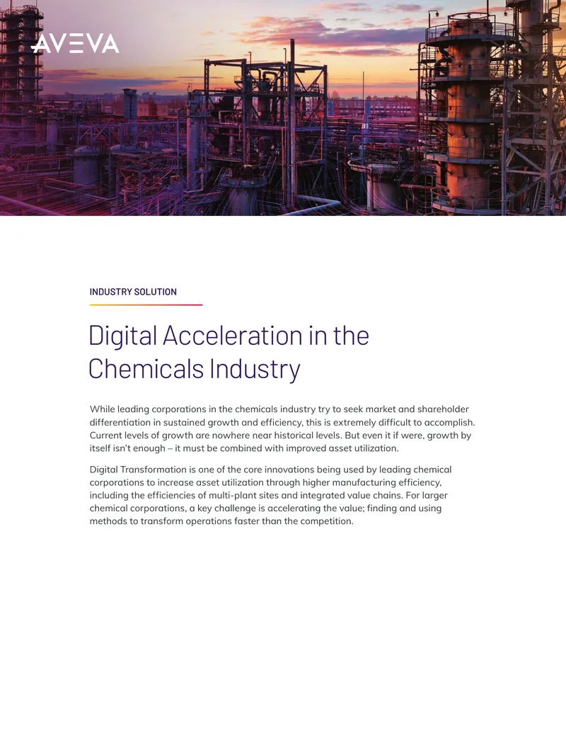 Digital Acceleration in the Chemicals Industry