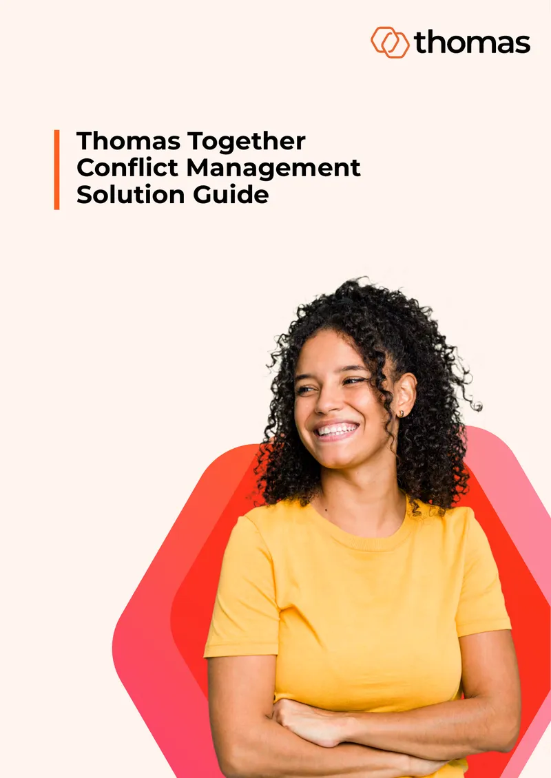 Thomas Together Conflict Management Solution Guide
