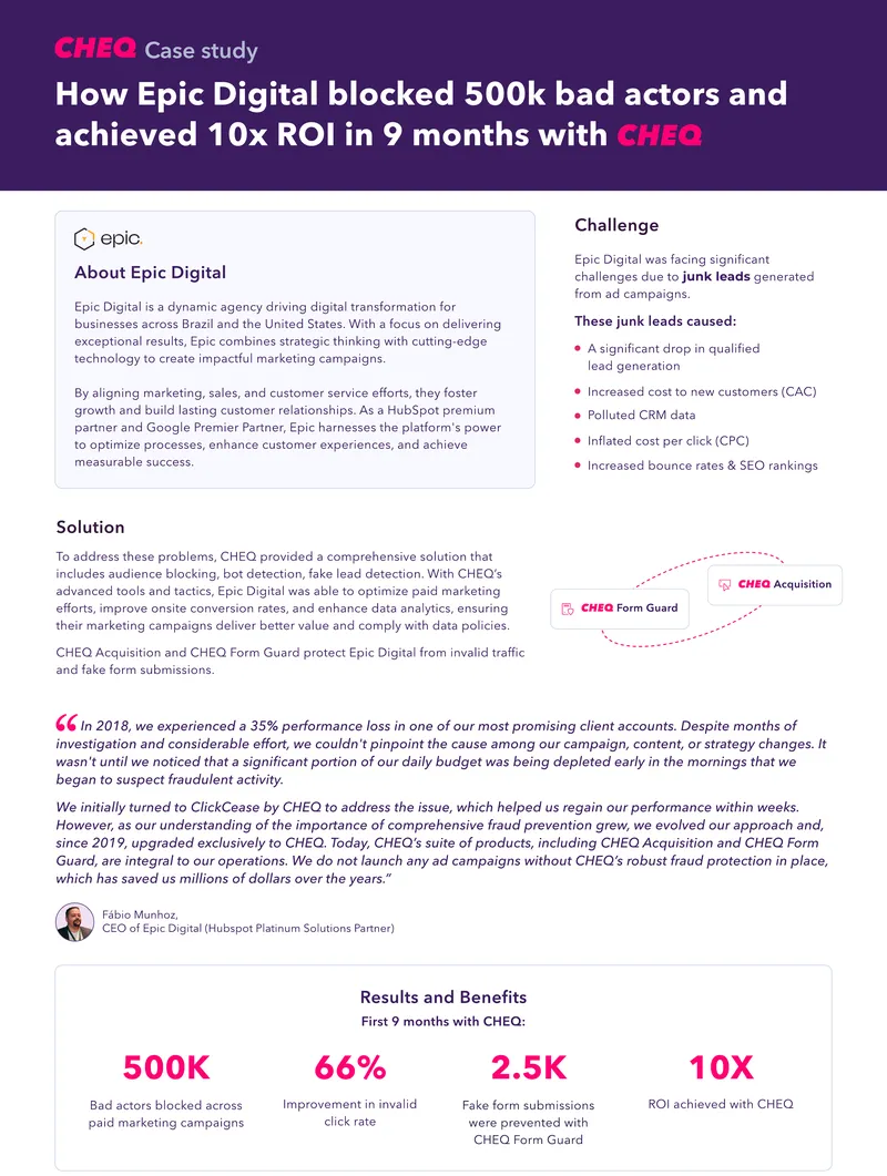 Epic Digital Case Study on Fraud Prevention