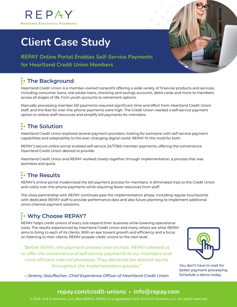 Self-Service Payment Implementation Case Study