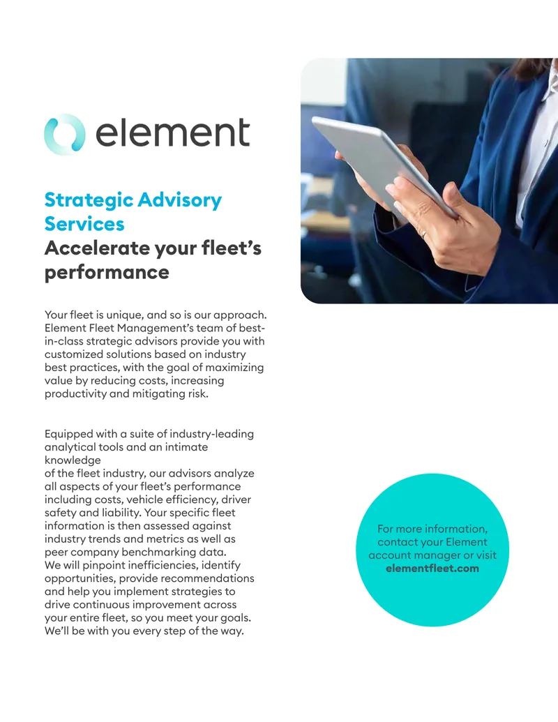 Strategic Advisory Services for Fleet Performance