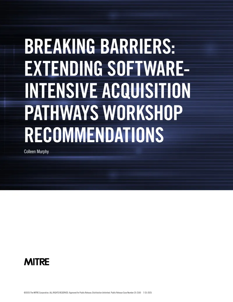 Extending Software-Intensive Acquisition Pathways Recommendations
