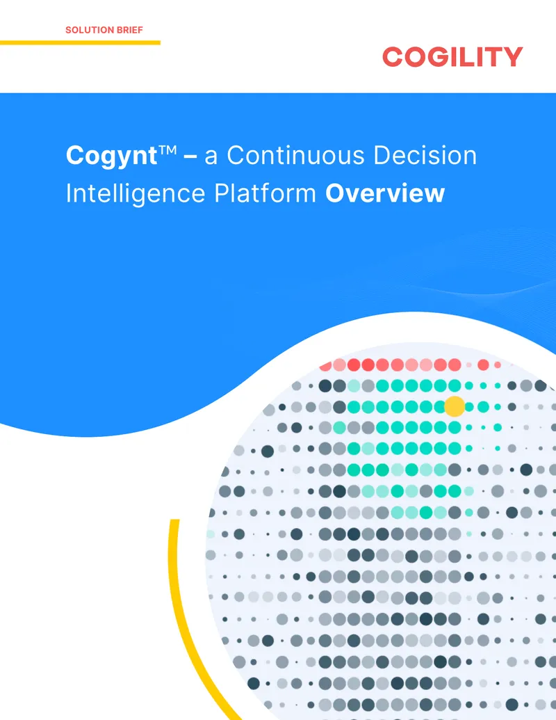 Cogynt Continuous Decision Intelligence Platform Overview