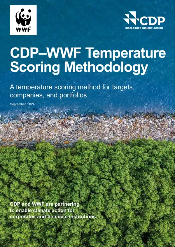 CDP-WWF Temperature Scoring Methodology Overview