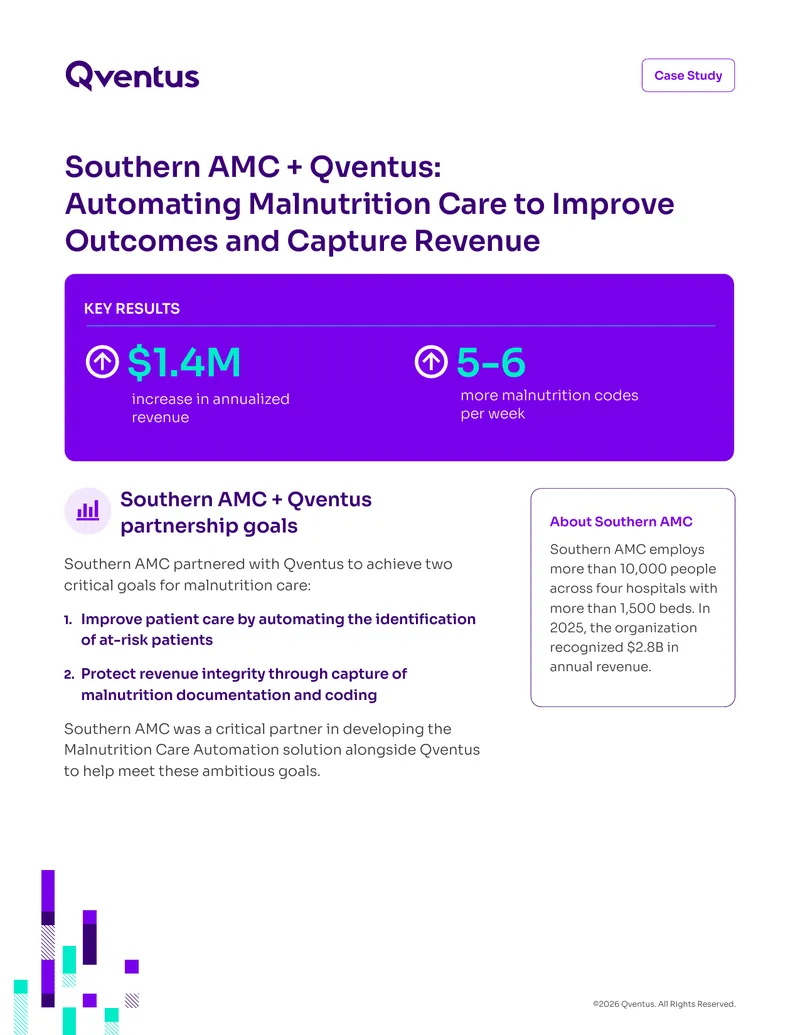Automating Malnutrition Care for Improved Outcomes