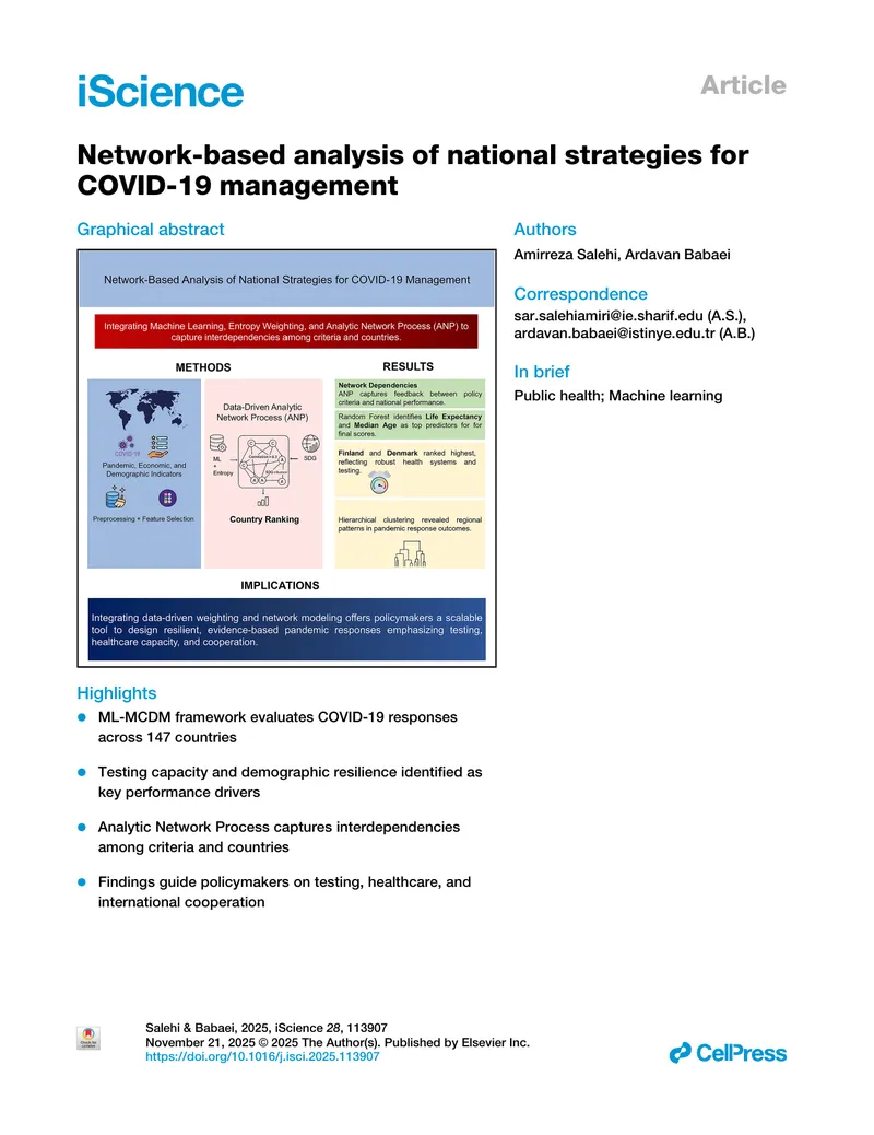 Network-based Analysis of COVID-19 Management Strategies