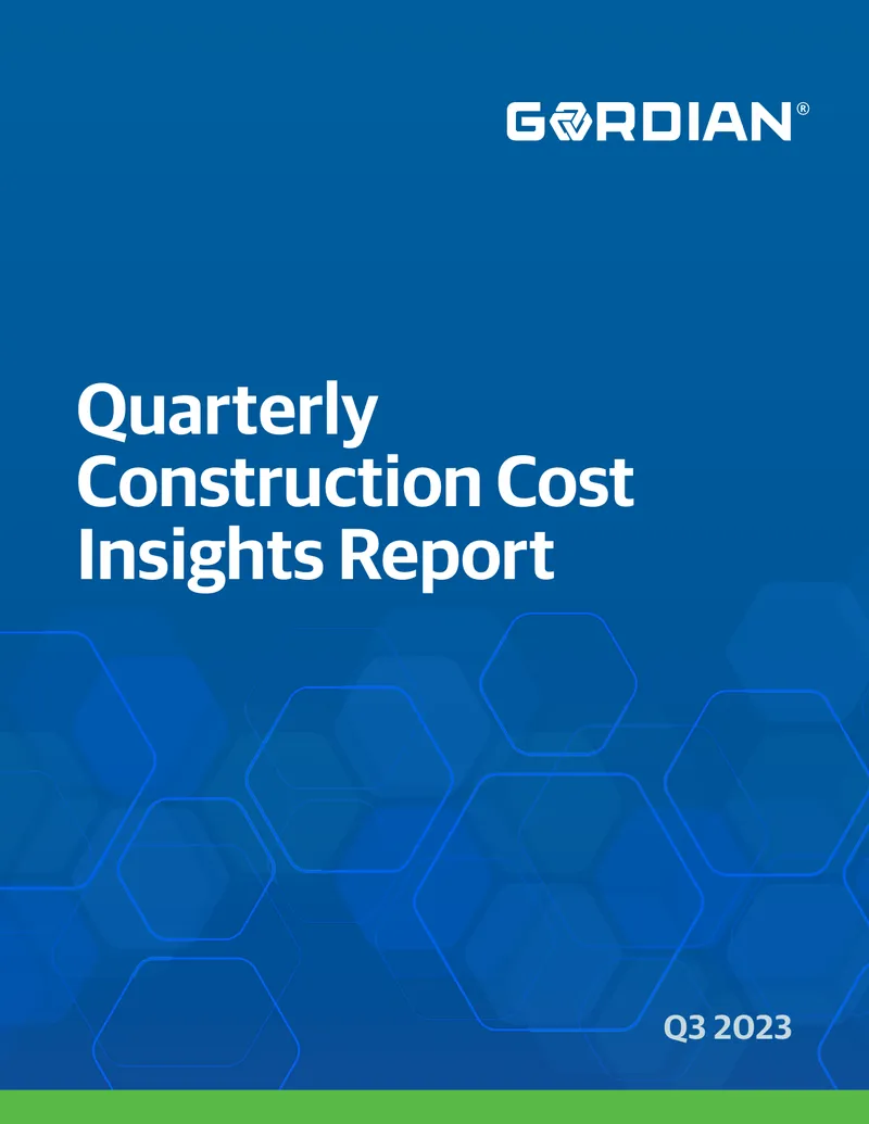Quarterly Construction Cost Insights Report Q3 2023