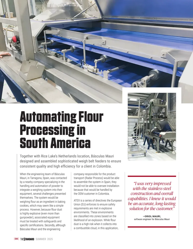 Automating Flour Processing in Colombia