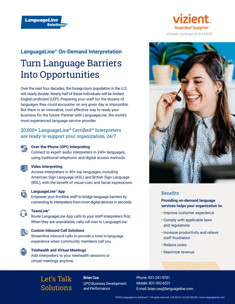 Language Access Solutions and Interpreter Services