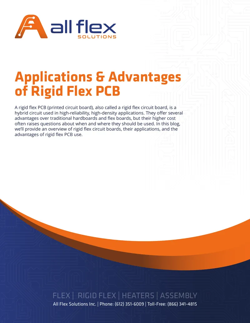 Applications and Advantages of Rigid Flex PCBs