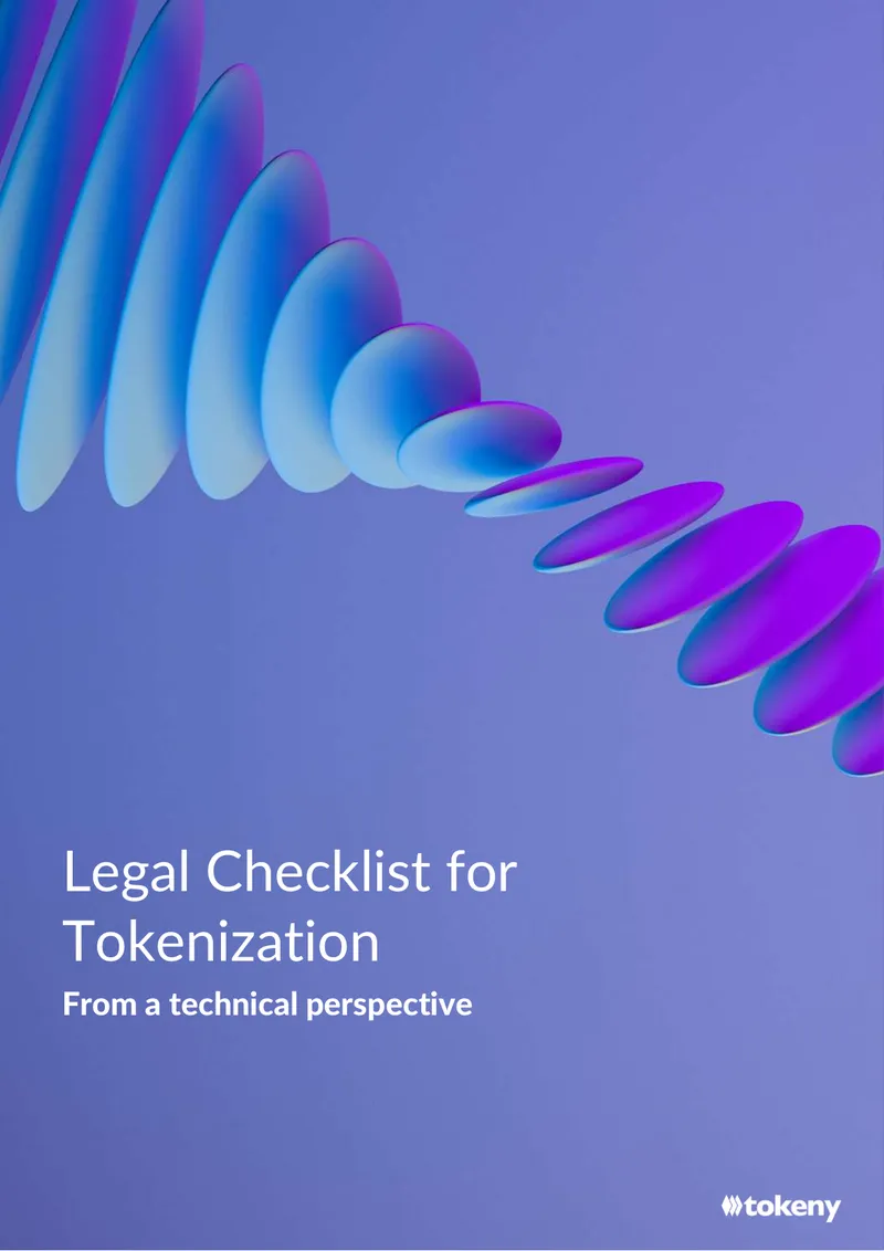 Legal Checklist for Tokenization