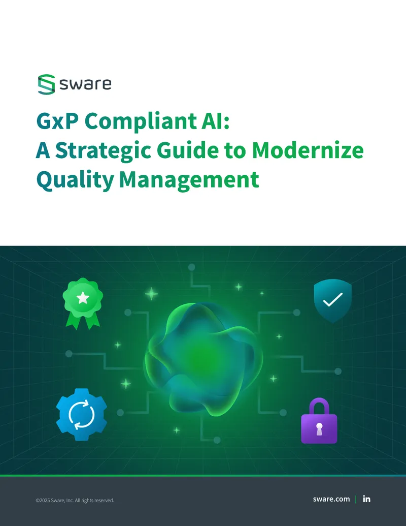 GxP Compliant AI Strategic Guide for Quality Management