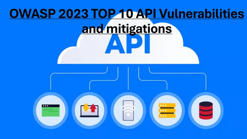 OWASP 2023 Top 10 API Vulnerabilities and Mitigations