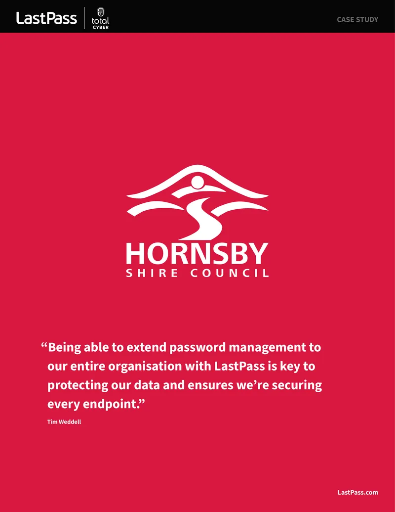 Hornsby Shire Council Password Management Case Study