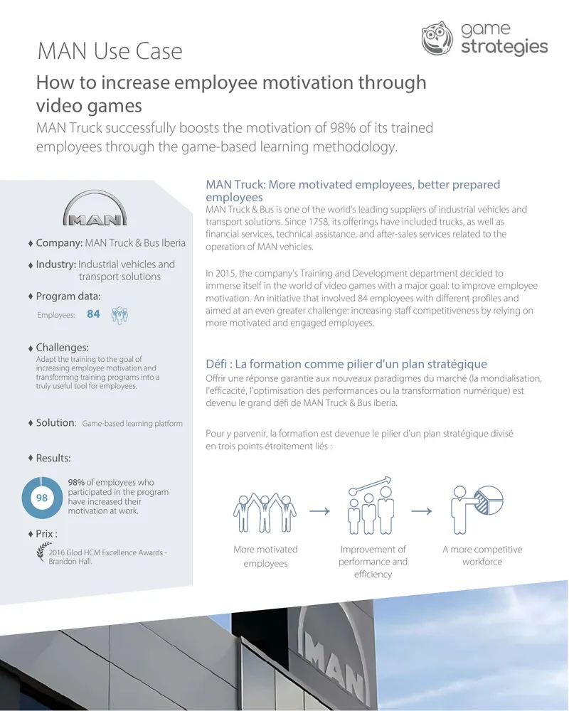 Game-Based Learning for Employee Motivation