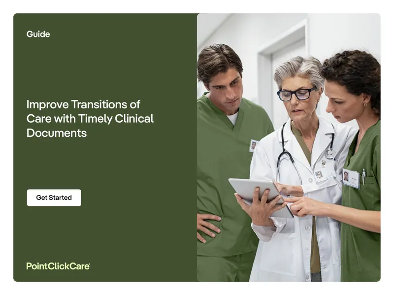 Improve Transitions of Care with Timely Clinical Documents