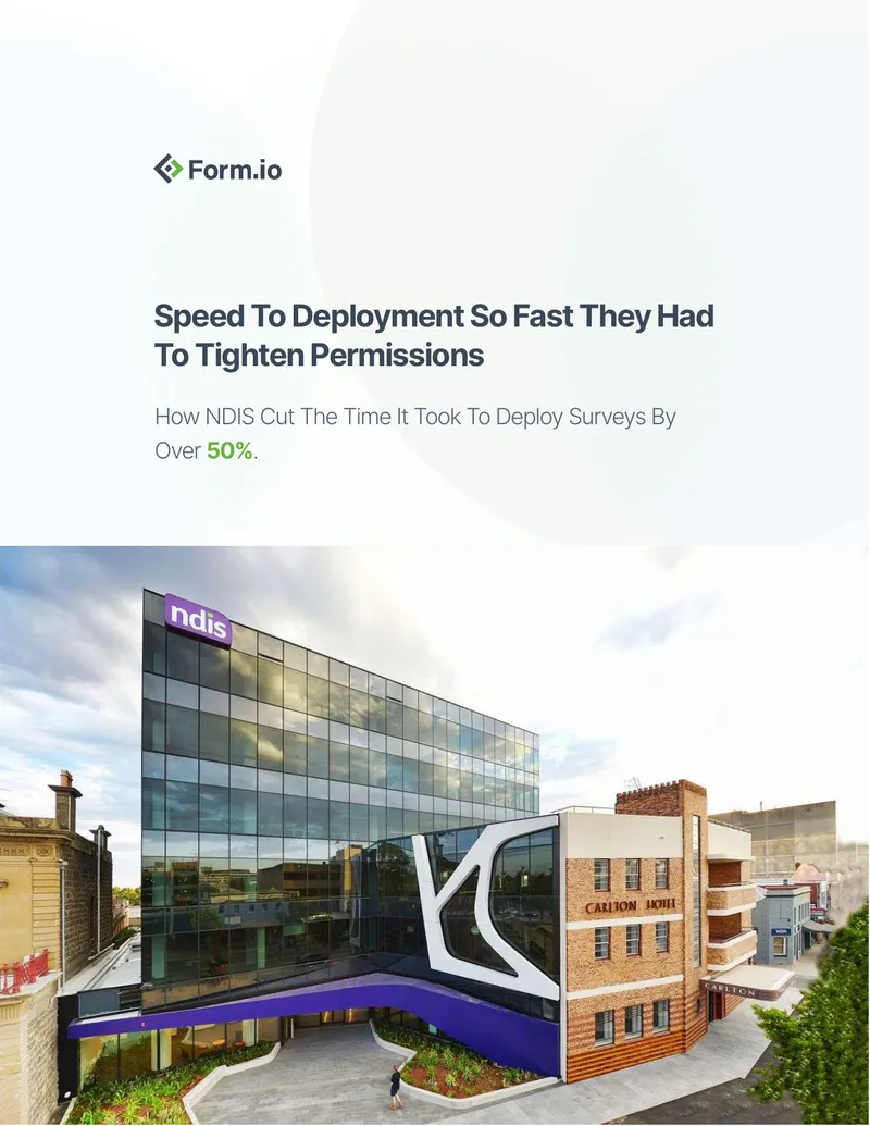 NDIS Deployment Process Improvement Case Study
