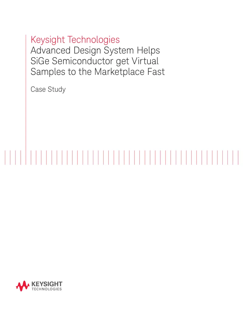 Keysight Advanced Design System Case Study