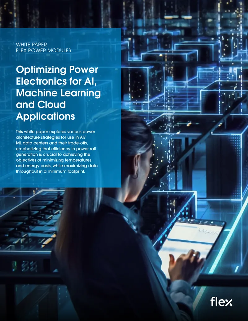 Optimizing Power Electronics for AI and Cloud Applications