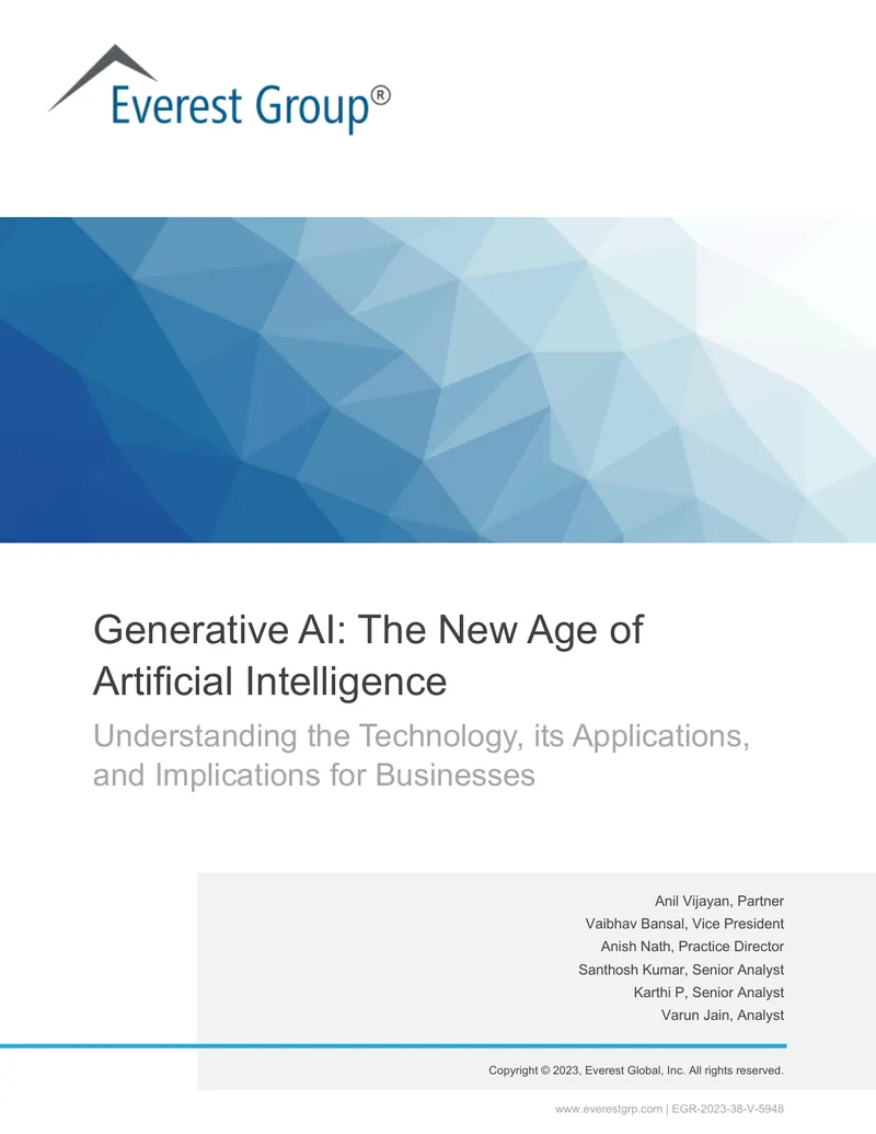 Generative AI Technology and Business Applications preview page 1