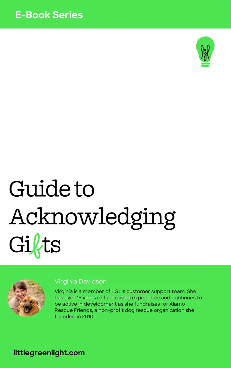 Guide to Acknowledging Gifts in Fundraising