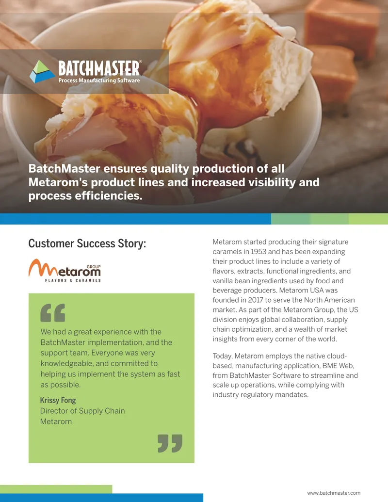 Customer Success Story: Metarom Implementation