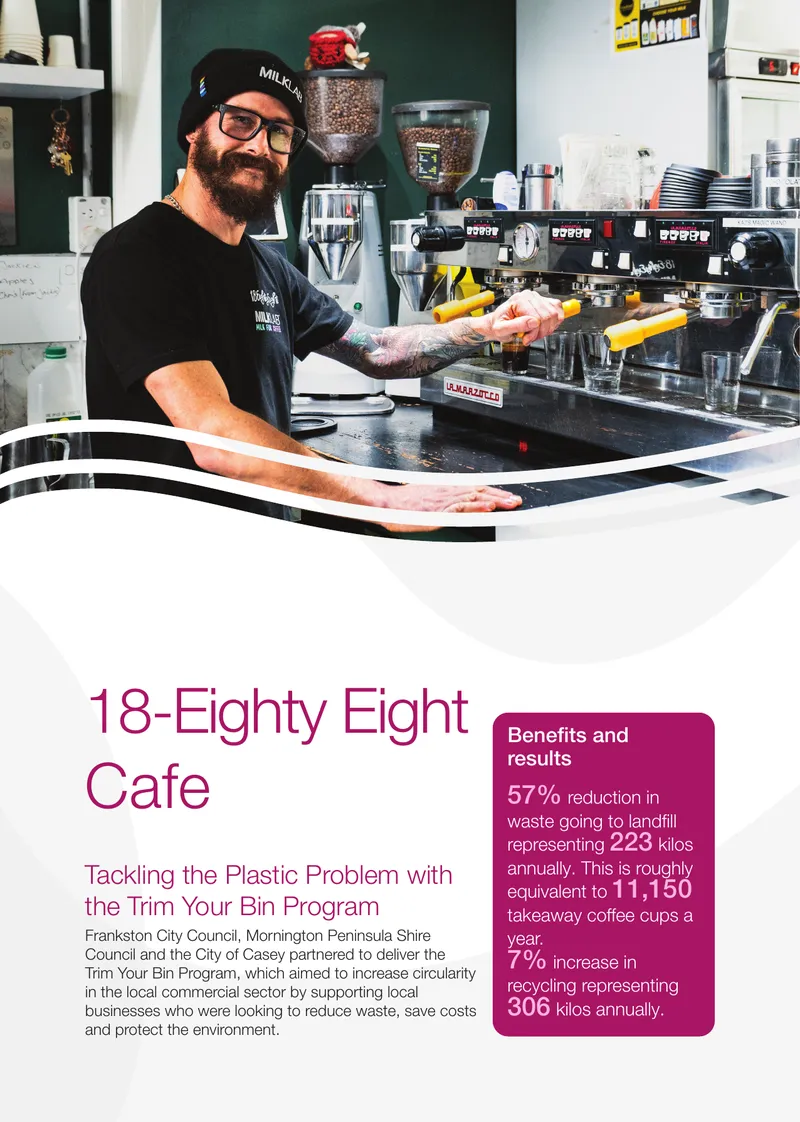 Trim Your Bin Program Impact on Local Businesses