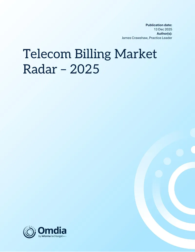 Telecom Billing Market Radar 2025 Report