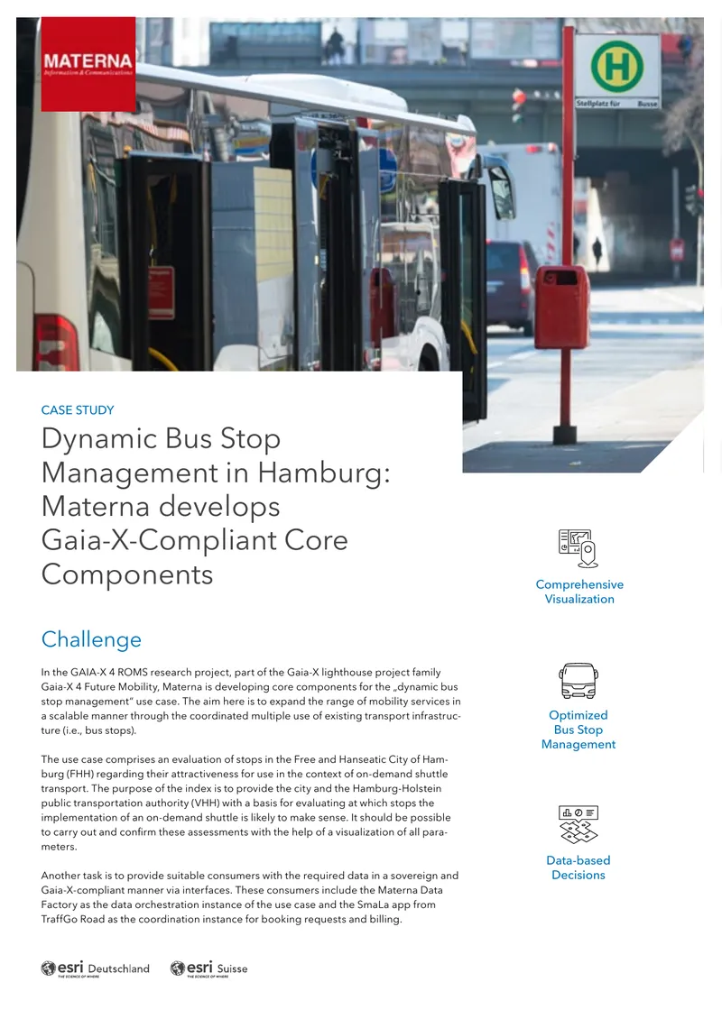 Dynamic Bus Stop Management Case Study in Hamburg