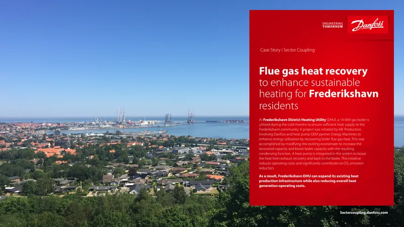 Flue Gas Heat Recovery for Sustainable Heating