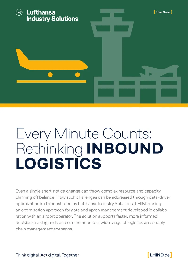 Data-Driven Optimization for Inbound Logistics