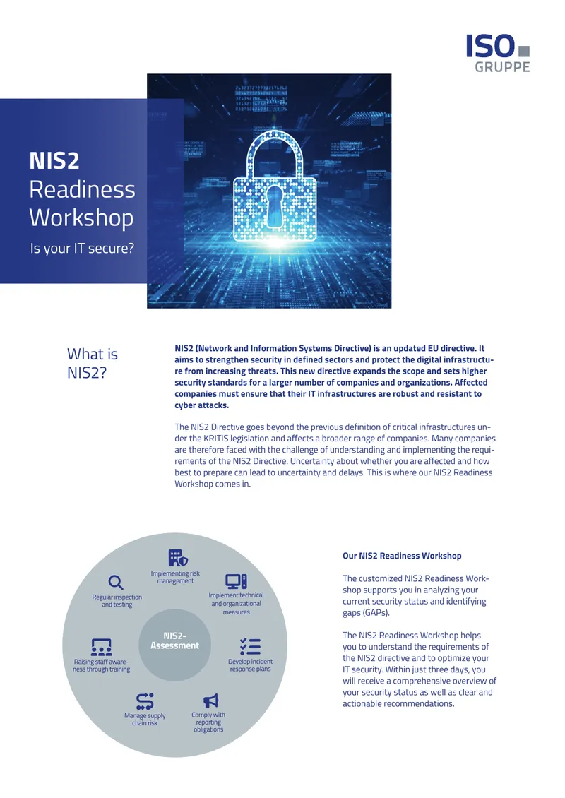 NIS2 Readiness Workshop Overview