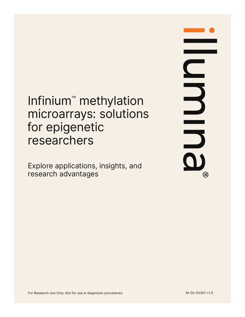 Infinium Methylation Microarrays for Epigenetic Research