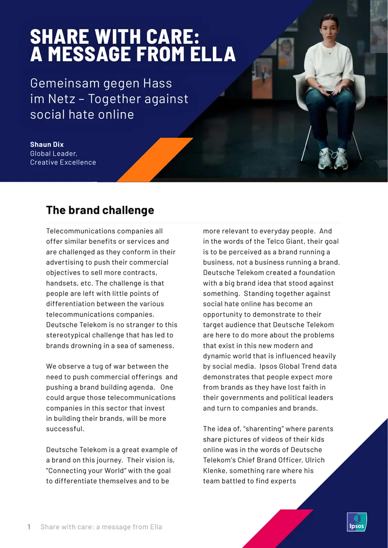 Campaign Analysis of Share with Care Initiative