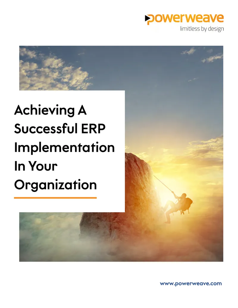 Achieving Successful ERP Implementation in Organizations