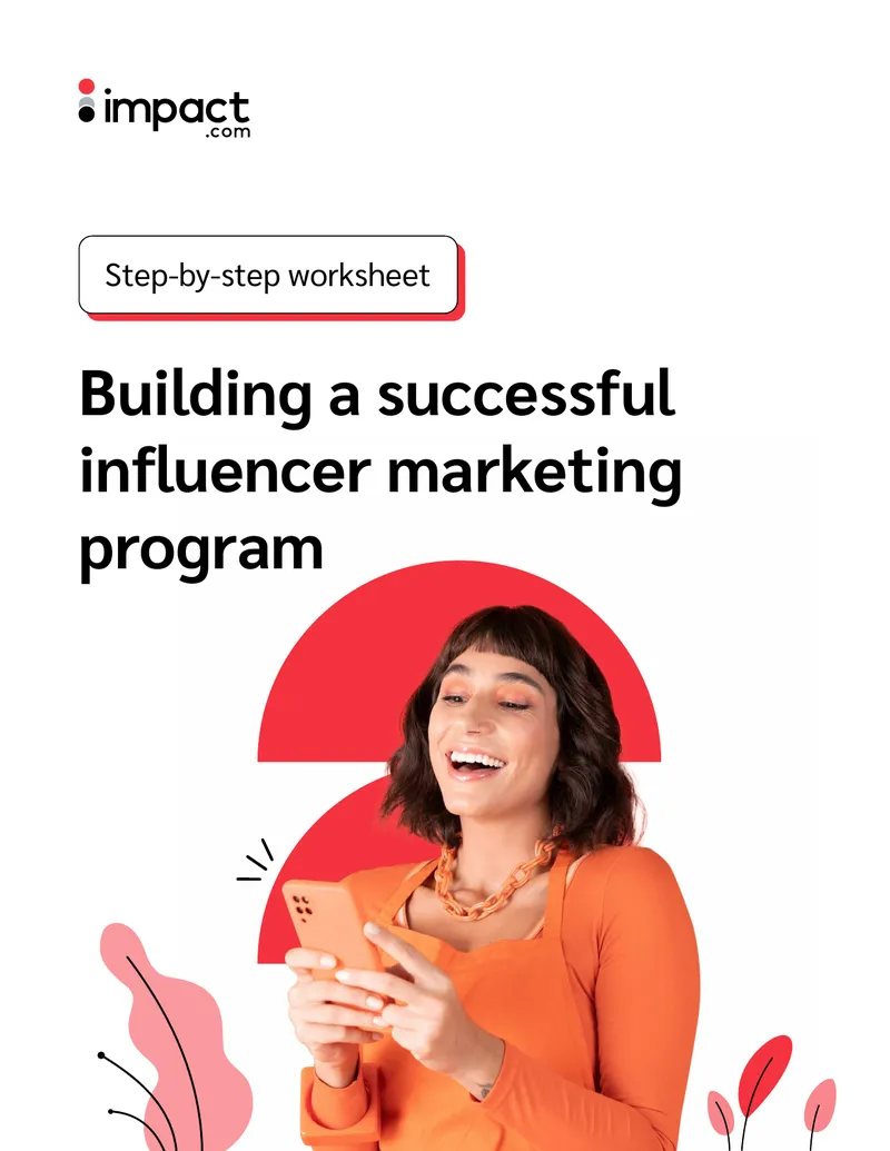 Influencer Marketing Program Development Worksheet