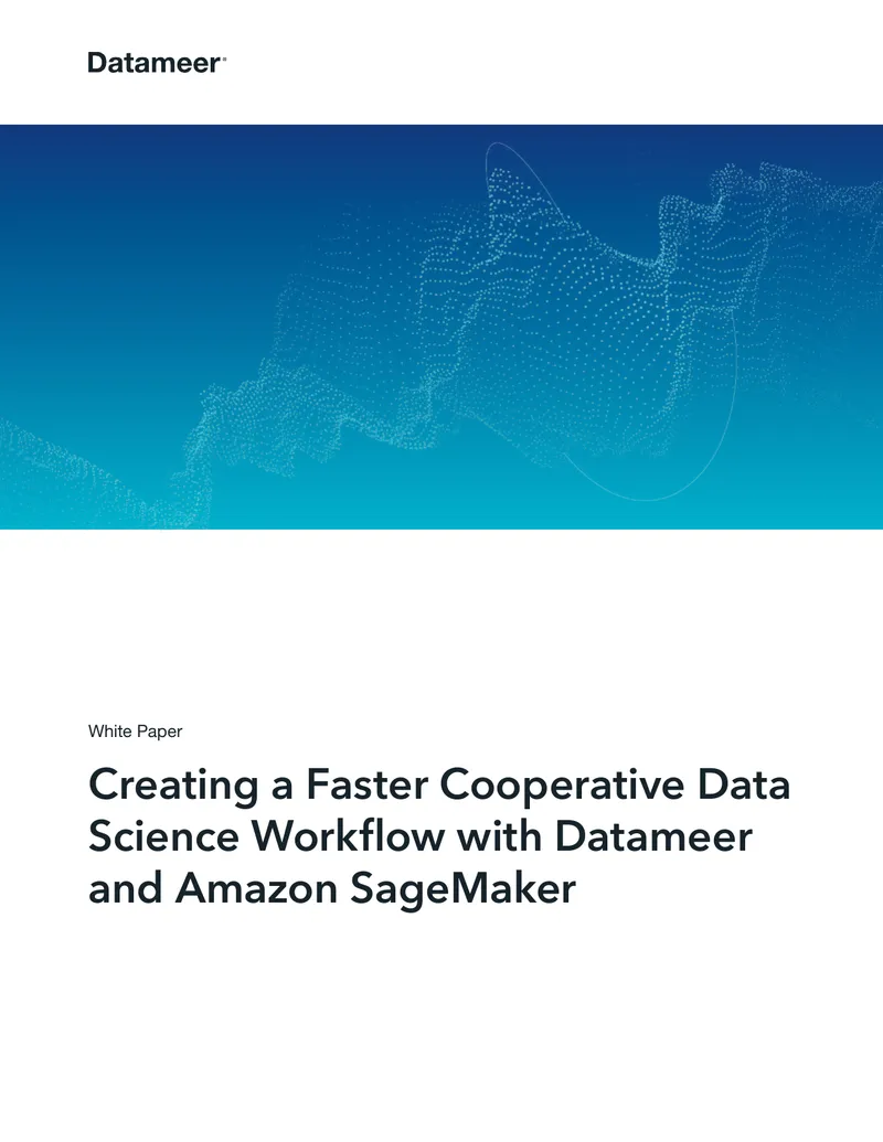 Creating a Faster Cooperative Data Science Workflow