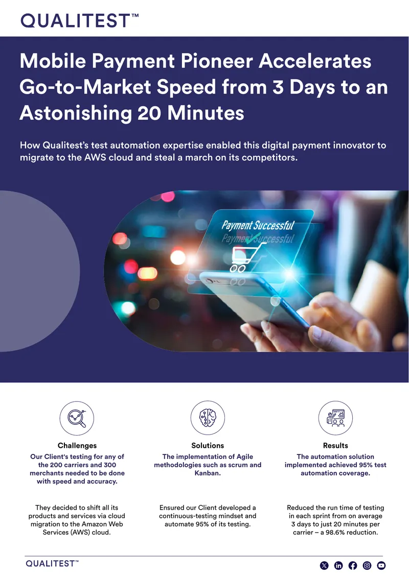 Mobile Payment Automation Testing Implementation