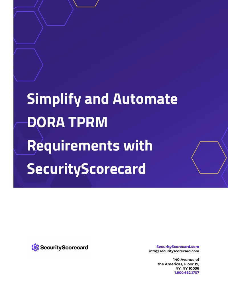 DORA TPRM Compliance Requirements and Implementation