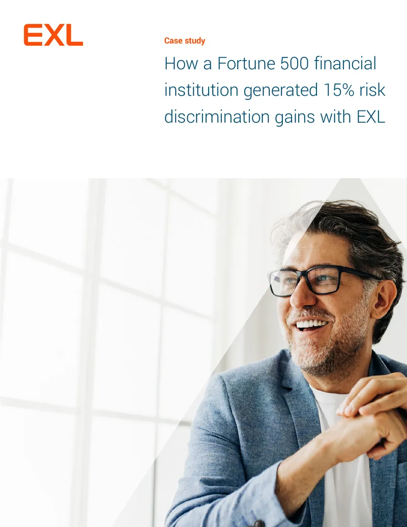 Case Study on Risk Discrimination Gains with EXL