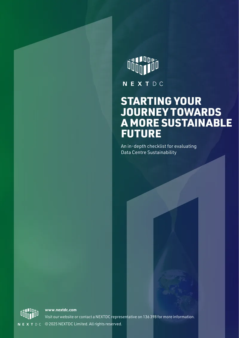 Data Centre Sustainability Evaluation Checklist