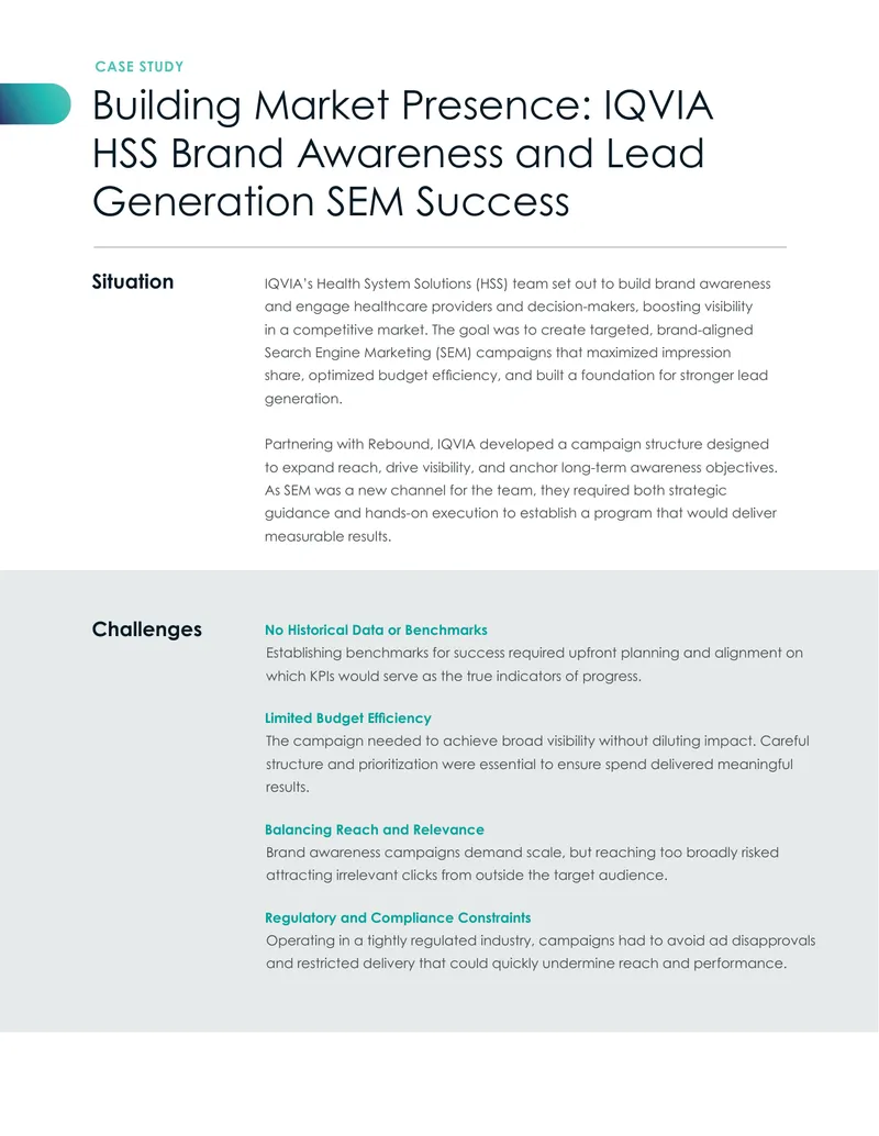 Building Brand Awareness through SEM Campaigns
