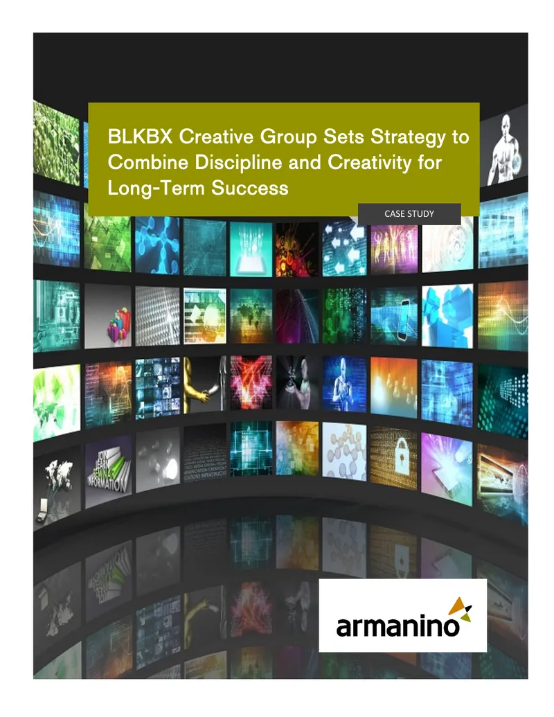 BLKBX Creative Group Strategic Case Study