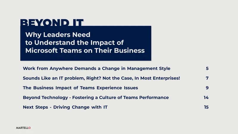 Understanding the Impact of Microsoft Teams on Business