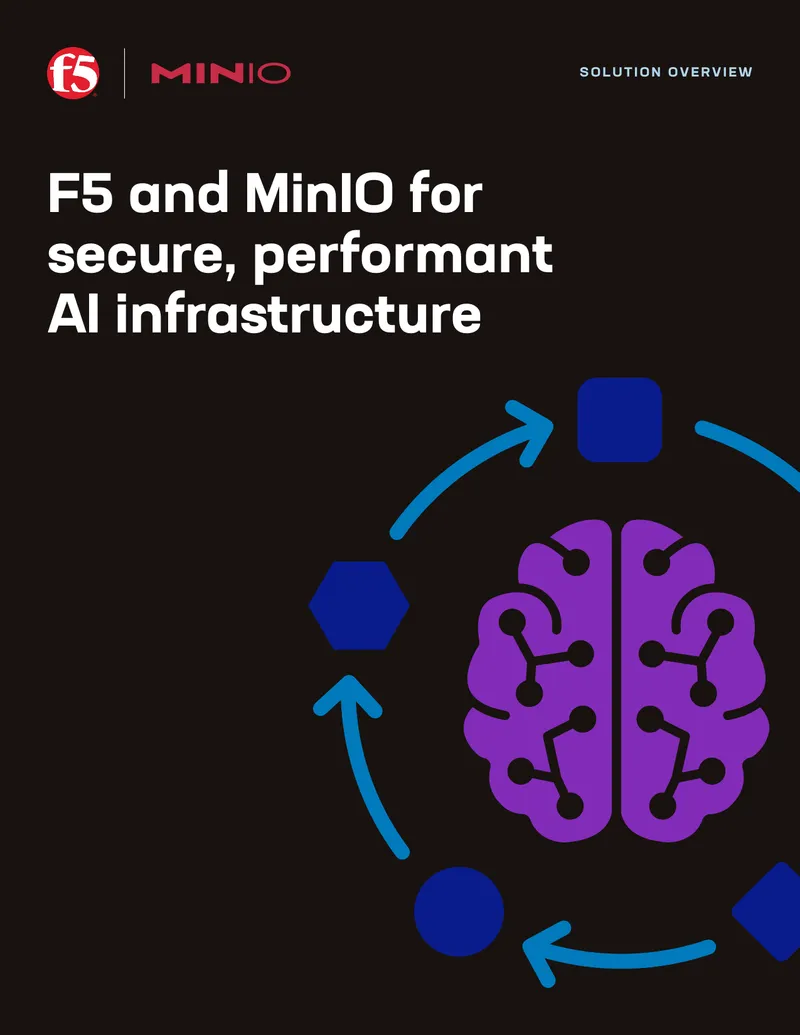 F5 and MinIO for Secure AI Infrastructure